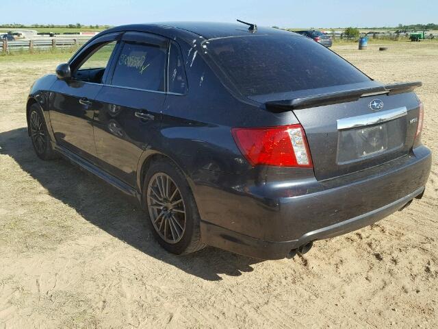 JF1GE76649G500080 - 2009 SUBARU IMPREZA WR GRAY photo 3