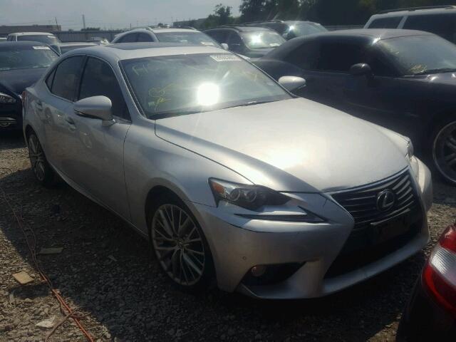 JTHBF1D22E5005119 - 2014 LEXUS IS 250 SILVER photo 1