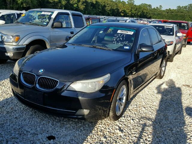 WBANW13539C163302 - 2009 BMW 535 BLACK photo 2