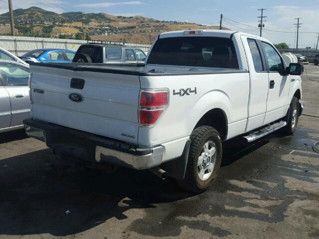 1FTFX1EFXBFB63652 - 2011 FORD F150 SUPER WHITE photo 4