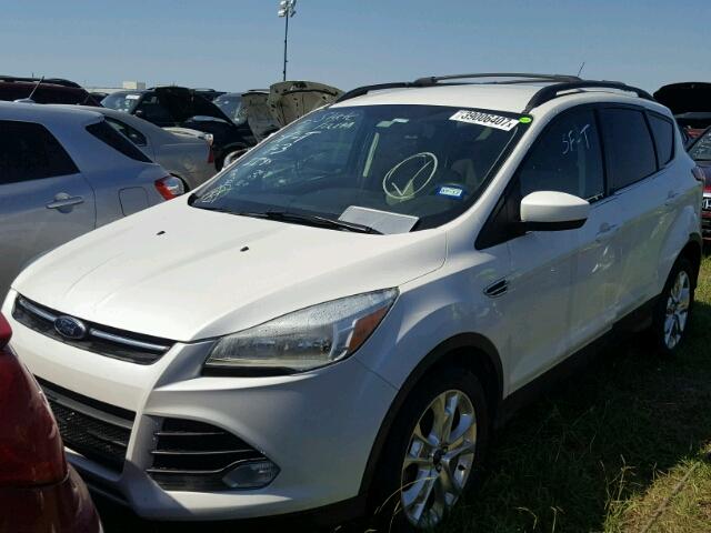 1FMCU0GX3DUD68316 - 2013 FORD ESCAPE WHITE photo 2