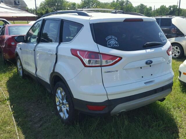 1FMCU0GX3DUD68316 - 2013 FORD ESCAPE WHITE photo 3