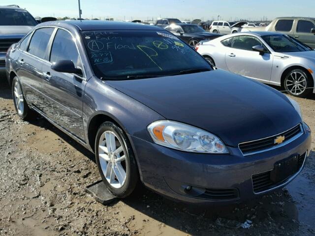 2G1WU583681232962 - 2008 CHEVROLET IMPALA BLUE photo 1