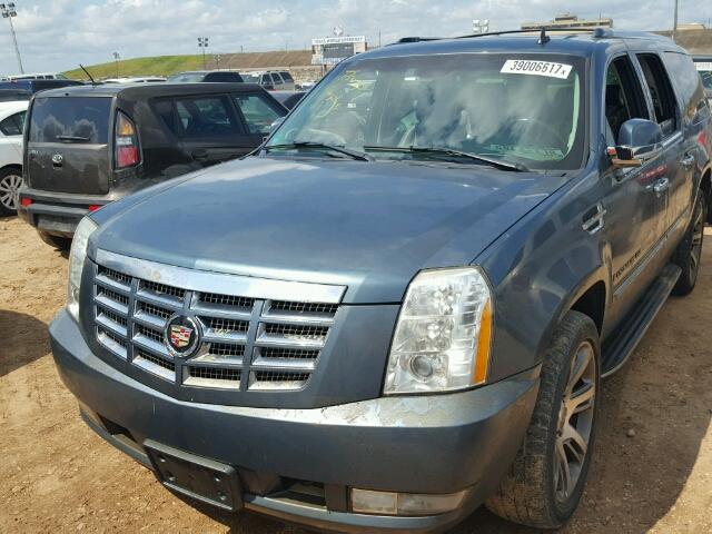 1GYFK66808R170526 - 2008 CADILLAC ESCALADE BLUE photo 2