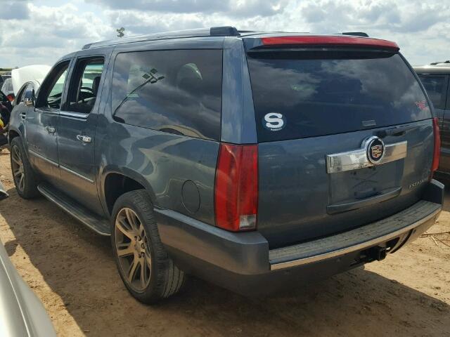 1GYFK66808R170526 - 2008 CADILLAC ESCALADE BLUE photo 3