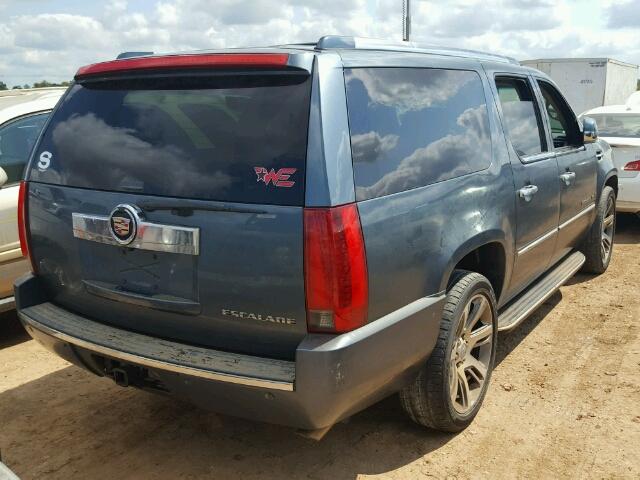 1GYFK66808R170526 - 2008 CADILLAC ESCALADE BLUE photo 4