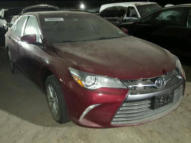 4T1BF1FK4GU592815 - 2016 TOYOTA CAMRY RED photo 1