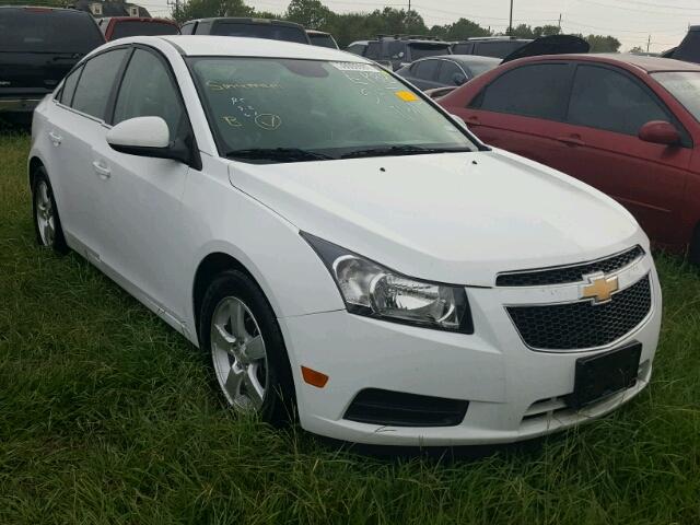 1G1PC5SB5E7165213 - 2014 CHEVROLET CRUZE WHITE photo 1