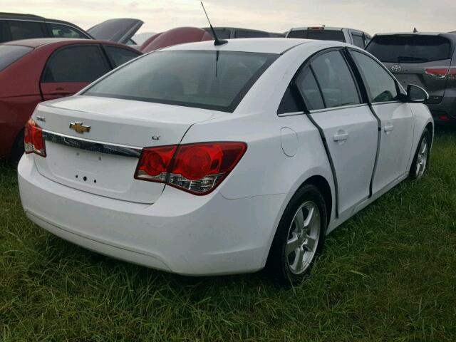 1G1PC5SB5E7165213 - 2014 CHEVROLET CRUZE WHITE photo 4