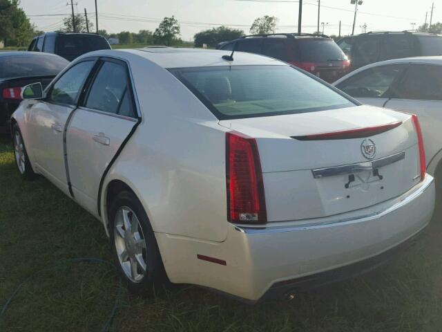 1G6DF577680163010 - 2008 CADILLAC CTS CREAM photo 3