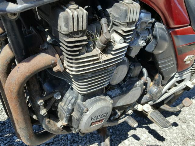 JYA35H009DA001477 - 1983 YAMAHA XJ900 RED photo 7