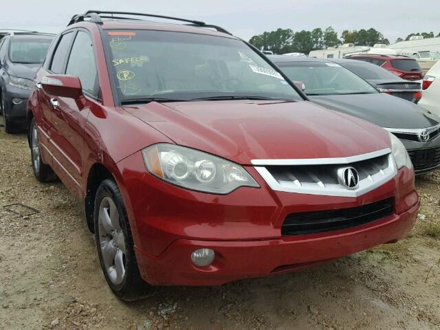 5J8TB18577A000225 - 2007 ACURA RDX TECHNO RED photo 1