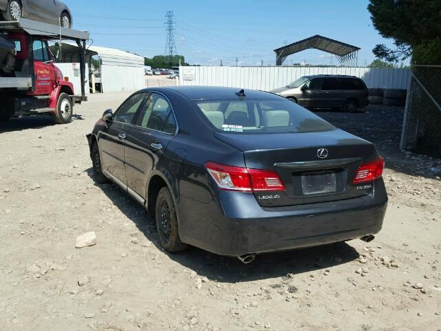 JTHBK1EG3A2383838 - 2010 LEXUS ES 350 BLACK photo 3