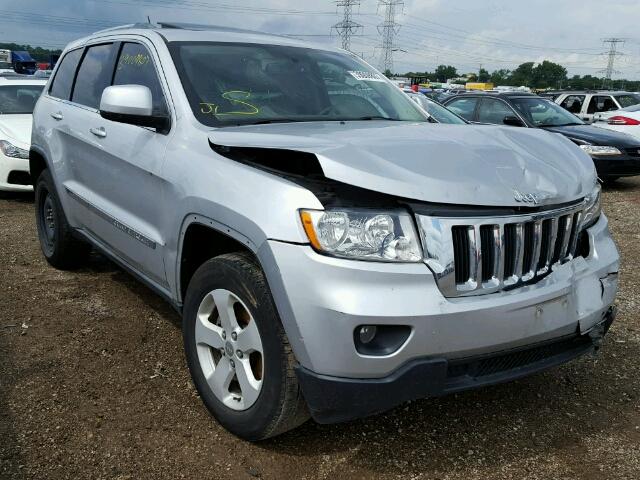 1J4RR4GG1BC561438 - 2011 JEEP GRAND CHER SILVER photo 1