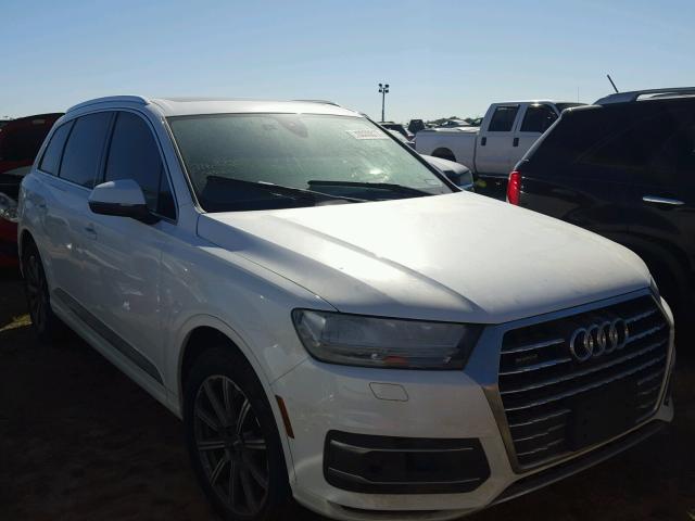 WA1VAAF76HD042734 - 2017 AUDI Q7 WHITE photo 1