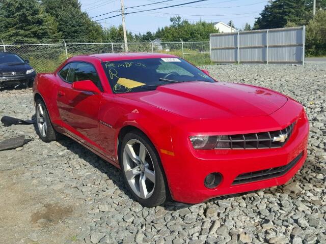 2G1FE1EV9A9000102 - 2010 CHEVROLET CAMARO LS RED photo 1