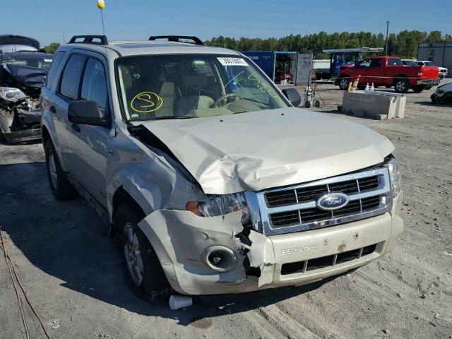 1FMCU93138KA12729 - 2008 FORD ESCAPE XLT GRAY photo 1