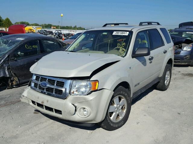 1FMCU93138KA12729 - 2008 FORD ESCAPE XLT GRAY photo 2