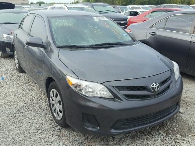 2T1BU4EE3BC751790 - 2011 TOYOTA COROLLA BA CHARCOAL photo 1