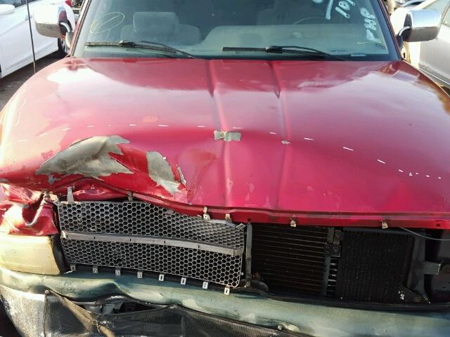 3B7KC23D0VM536882 - 1997 DODGE RAM 2500 RED photo 7