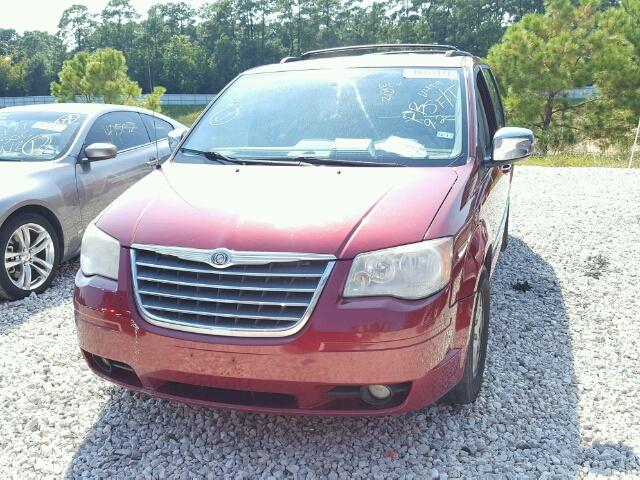 2A4RR8D15AR321290 - 2010 CHRYSLER TOWN & COU BURGUNDY photo 9