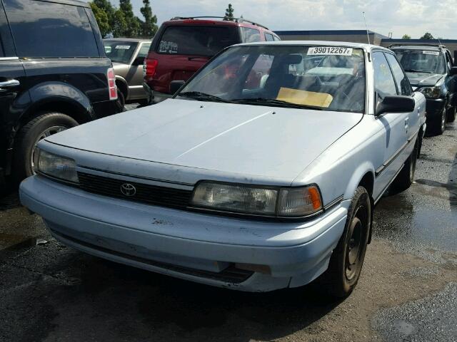 JT2SV21EXM3438215 - 1991 TOYOTA CAMRY DLX BLUE photo 2