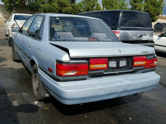 JT2SV21EXM3438215 - 1991 TOYOTA CAMRY DLX BLUE photo 3