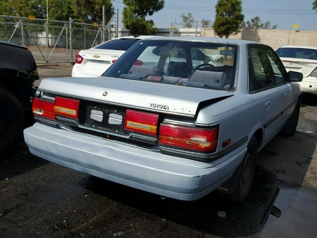 JT2SV21EXM3438215 - 1991 TOYOTA CAMRY DLX BLUE photo 4