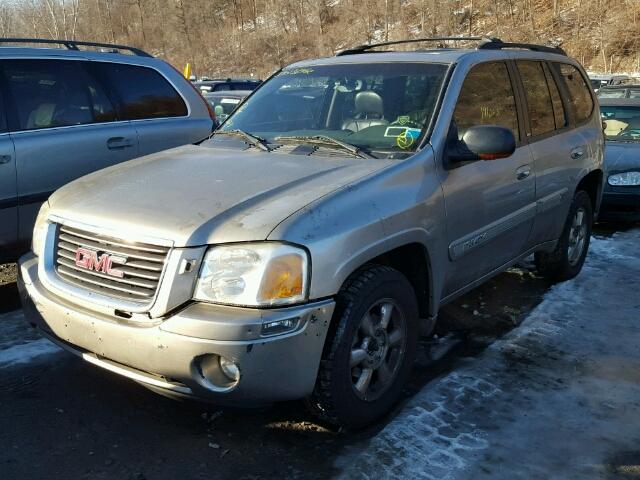 1GKDT13S222353587 - 2002 GMC ENVOY TAN photo 2