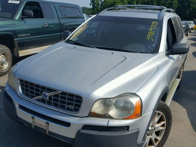 YV1CZ852751177166 - 2005 VOLVO XC90 V8 SILVER photo 10