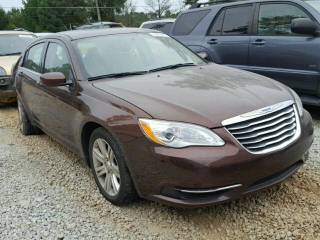 1C3CCBBB3CN211235 - 2012 CHRYSLER 200 TOURIN BROWN photo 1