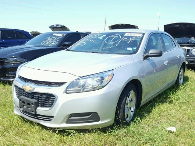 1G11B5SLXFF351886 - 2015 CHEVROLET MALIBU LS SILVER photo 2