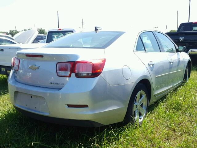 1G11B5SLXFF351886 - 2015 CHEVROLET MALIBU LS SILVER photo 4
