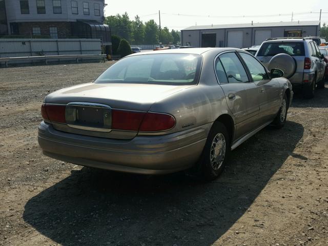 1G4HP54K124180197 - 2002 BUICK LESABRE CU GOLD photo 4