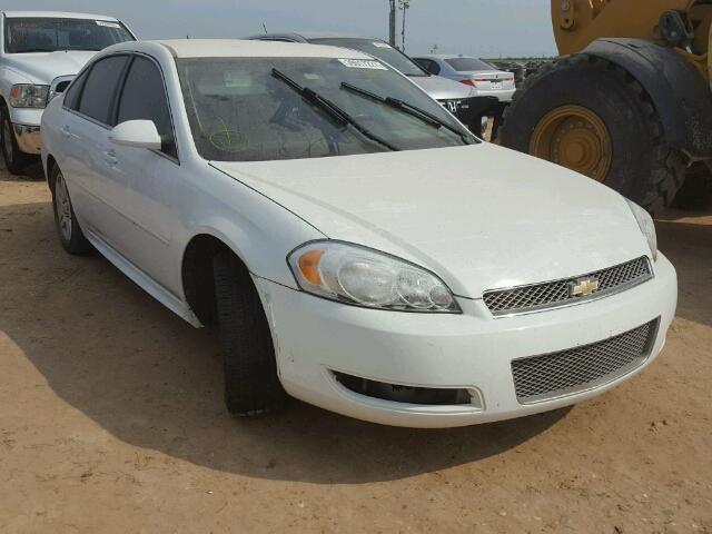 2G1WG5E38D1153573 - 2013 CHEVROLET IMPALA LT WHITE photo 1