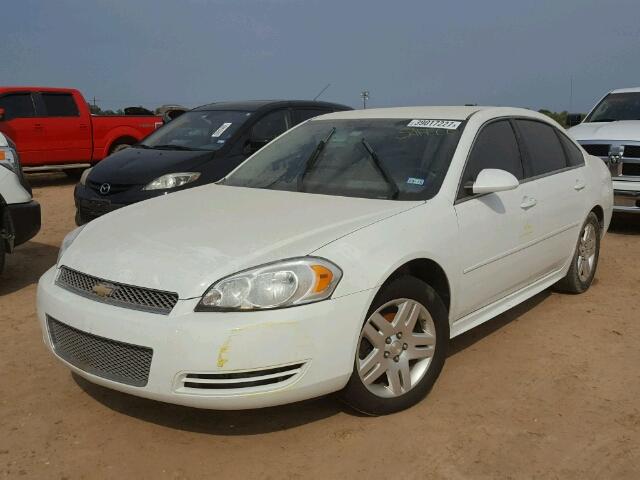 2G1WG5E38D1153573 - 2013 CHEVROLET IMPALA LT Սպիտակ լուսանկար 2