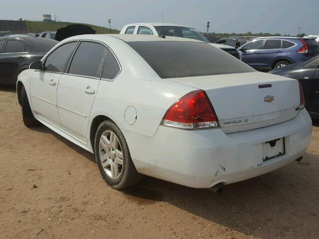 2G1WG5E38D1153573 - 2013 CHEVROLET IMPALA LT WHITE photo 3