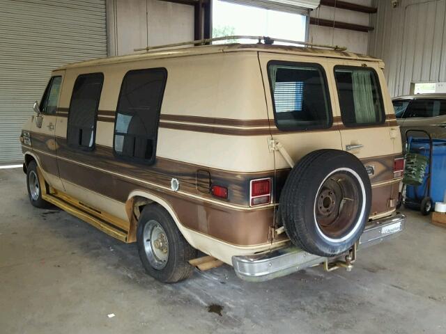 2GCEG25H8D4122514 - 1983 CHEVROLET G20 TAN photo 3