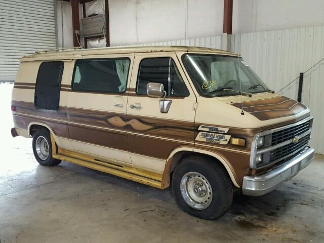 2GCEG25H8D4122514 - 1983 CHEVROLET G20 TAN photo 9