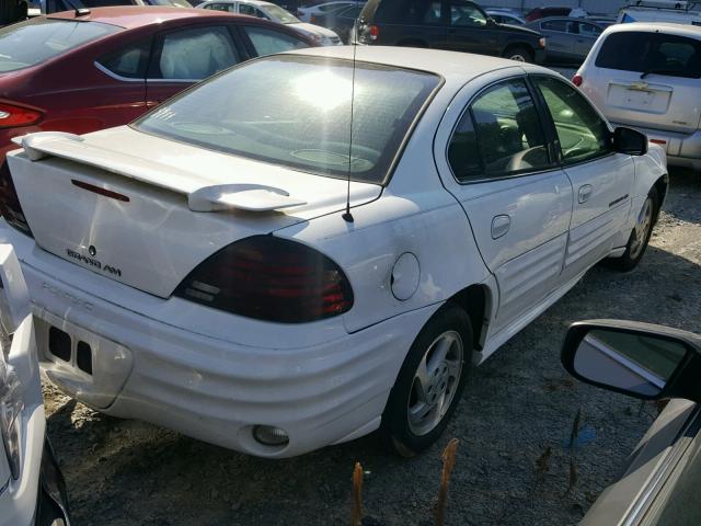 1G2NF52E7YC517434 - 2000 PONTIAC GRAND AM S Ağ foto 4