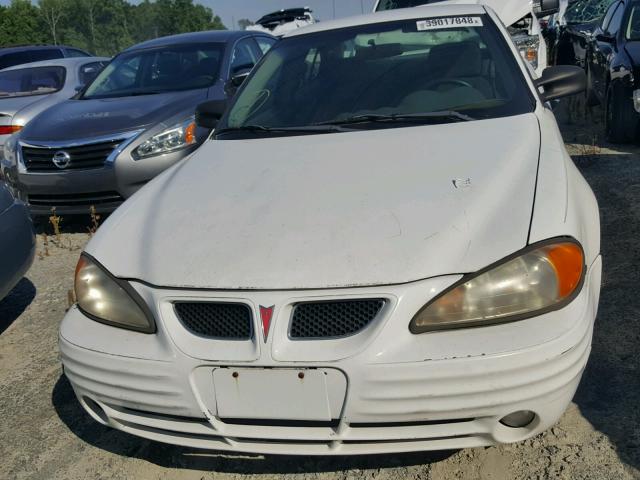 1G2NF52E7YC517434 - 2000 PONTIAC GRAND AM S Ağ foto 9
