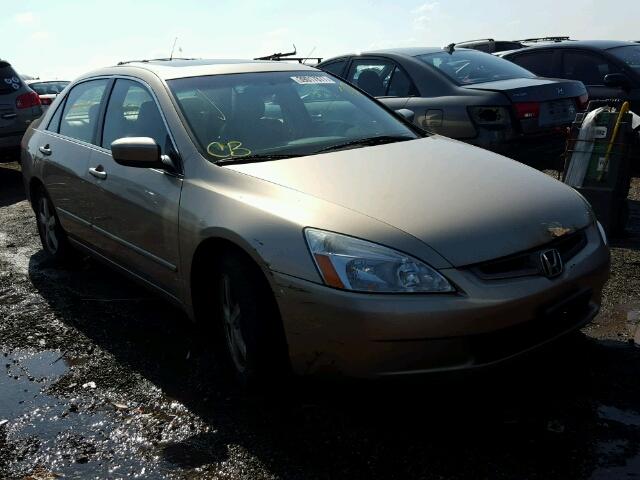 1HGCM56854A002906 - 2004 HONDA ACCORD EX GOLD photo 1