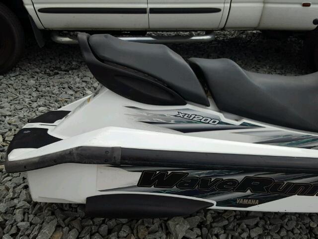 YAMA3589L798 - 1998 YAMAHA WAVERUNNER WHITE photo 6