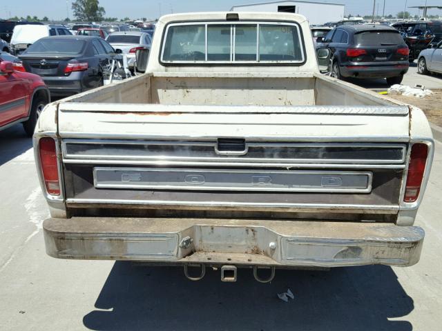 F25JRDJ5176 - 1973 FORD F250 WHITE photo 6