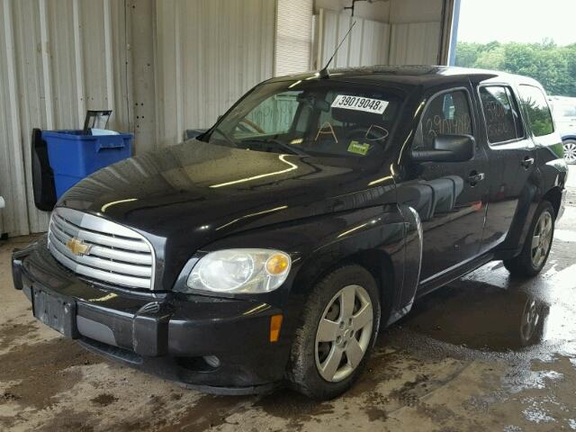 3GNBAADBXAS630181 - 2010 CHEVROLET HHR LS BLACK photo 2