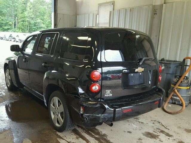 3GNBAADBXAS630181 - 2010 CHEVROLET HHR LS BLACK photo 3