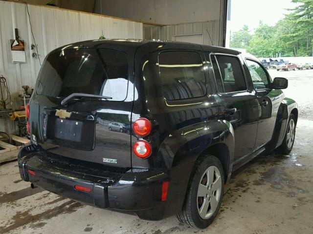 3GNBAADBXAS630181 - 2010 CHEVROLET HHR LS BLACK photo 4
