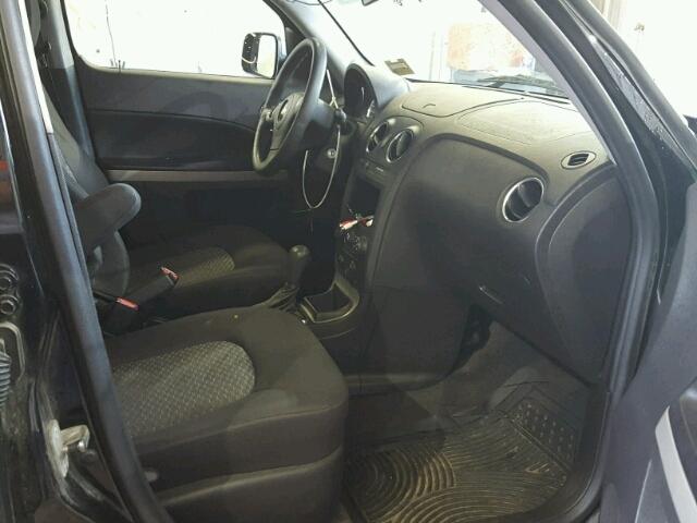 3GNBAADBXAS630181 - 2010 CHEVROLET HHR LS BLACK photo 5