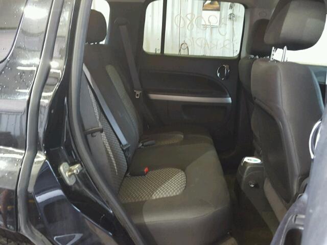 3GNBAADBXAS630181 - 2010 CHEVROLET HHR LS BLACK photo 6