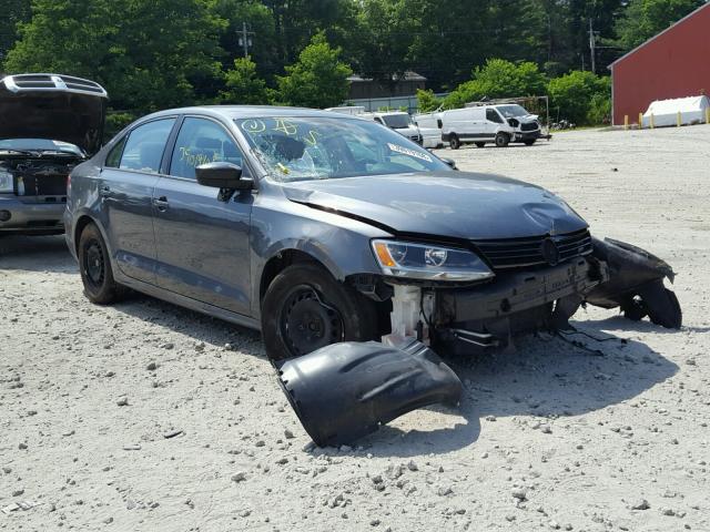 3VW2K7AJ8EM241227 - 2014 VOLKSWAGEN JETTA BASE ნაცრისფერი ფოტო 1